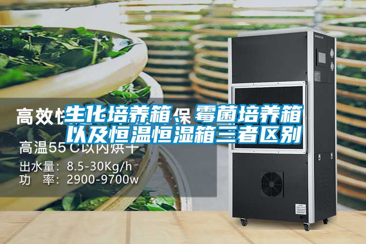 生化培養(yǎng)箱、霉菌培養(yǎng)箱以及恒溫恒濕箱三者區(qū)別