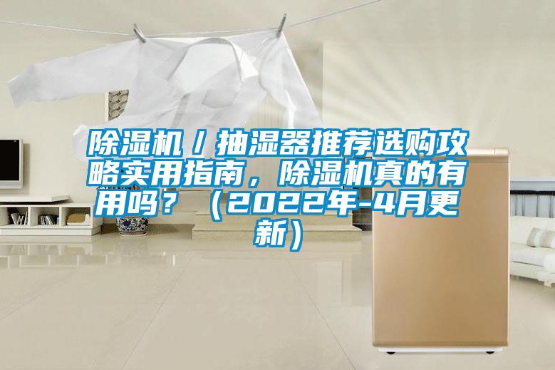 除濕機(jī)／抽濕器推薦選購(gòu)攻略實(shí)用指南，除濕機(jī)真的有用嗎？（2022年-4月更新）