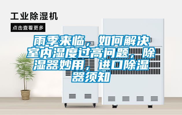 雨季來(lái)臨，如何解決室內(nèi)濕度過(guò)高問(wèn)題，除濕器妙用，進(jìn)口除濕器須知