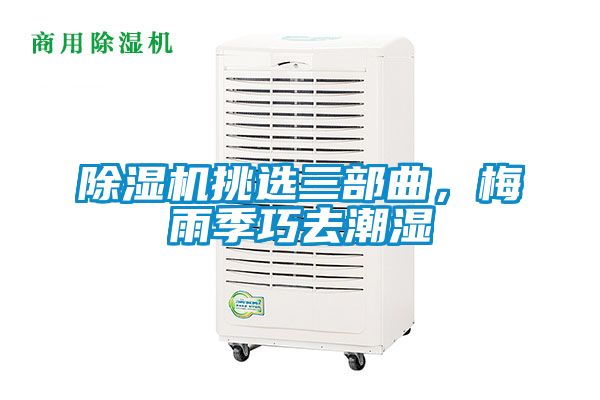 除濕機挑選三部曲，梅雨季巧去潮濕