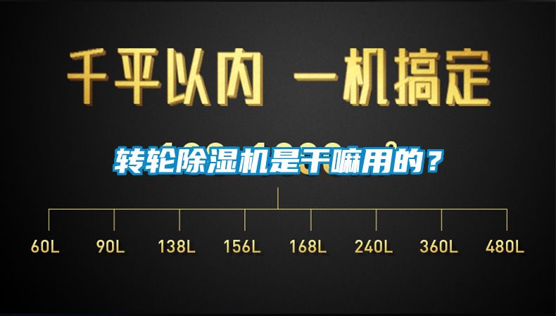 轉(zhuǎn)輪除濕機是干嘛用的？