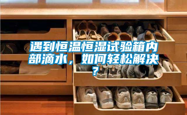遇到恒溫恒濕試驗(yàn)箱內(nèi)部滴水，如何輕松解決？