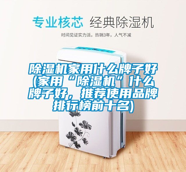 除濕機家用什么牌子好(家用“除濕機”什么牌子好，推薦使用品牌排行榜前十名)