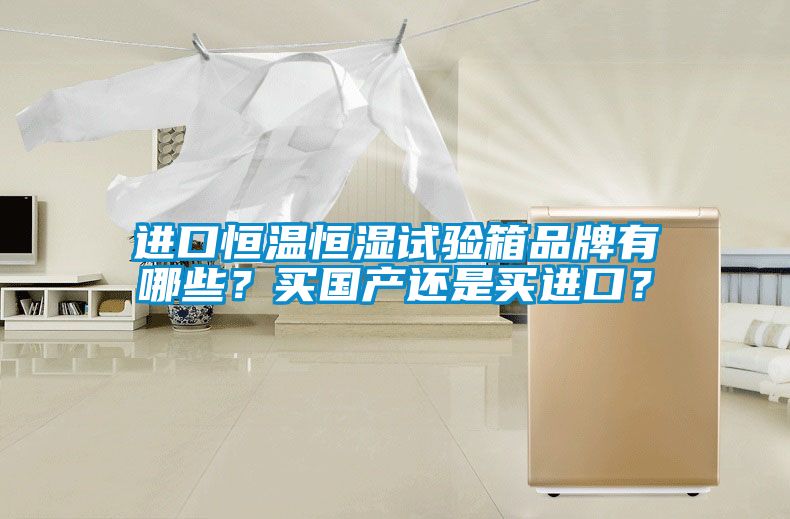進口恒溫恒濕試驗箱品牌有哪些？買國產(chǎn)還是買進口？