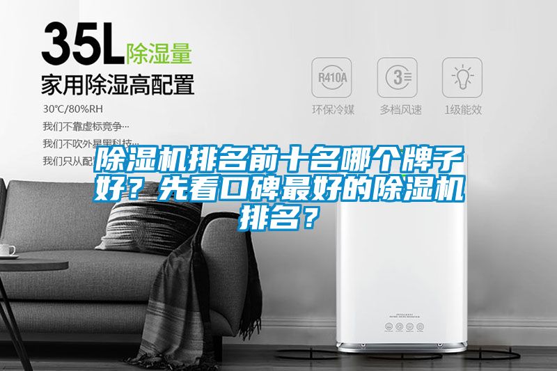 除濕機(jī)排名前十名哪個牌子好？先看口碑最好的除濕機(jī)排名？