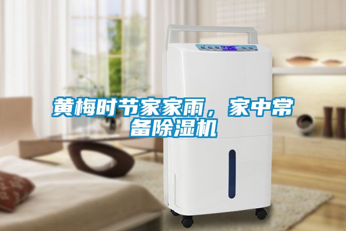 黃梅時(shí)節(jié)家家雨，家中常備除濕機(jī)