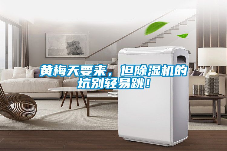 黃梅天要來，但除濕機(jī)的坑別輕易跳！