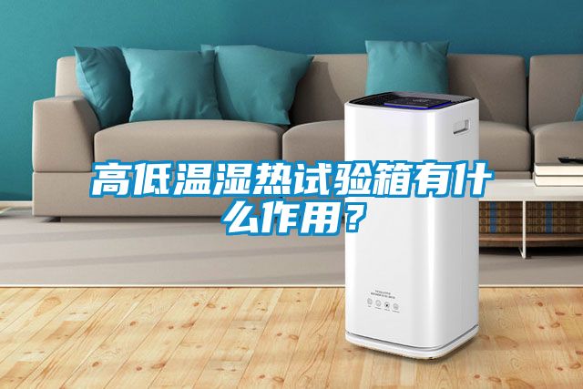 高低溫濕熱試驗(yàn)箱有什么作用？